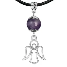 Амулет Ангел-хранитель (защита), аметист MKA21-05