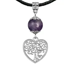 Амулет Дерево любви (любовь, семья), аметист MKA21-06