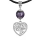 Амулет Дерево любви (любовь, семья), аметист MKA21-06