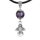 Амулет Ангел-хранитель (защита), аметист MKA21-17