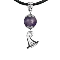 Амулет Шляпа (магический дар), аметист MKA21-20