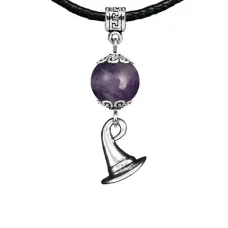 Амулет Шляпа (магический дар), аметист MKA21-20