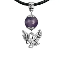 Амулет Орел (защита, сила, победа), аметист MKA21-24