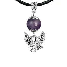 Амулет Орел (защита, сила, победа), аметист MKA21-24