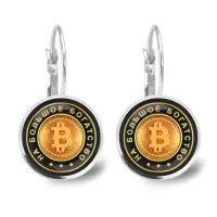 Серьги На большое богатство (Биткоин) SEAP-0004