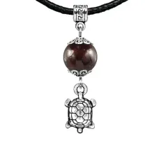 Амулет Черепаха (здоровье и долголетие), гранат MKA22-16