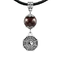 Амулет Багуа (защита от негативной энергии), гранат MKA22-34