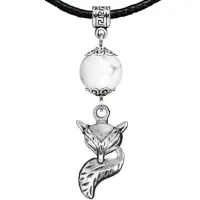 Амулет Лиса (страсть, интуиция), кахолонг MKA23-03