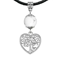 Амулет Дерево любви (любовь, семья), кахолонг MKA23-06