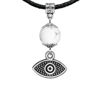 Амулет Глаз (от сглаза и порчи), кахолонг MKA23-11