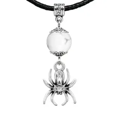 Амулет Паук (защита, трудолюбие, достаток), кахолонг MKA23-14