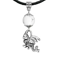 Амулет Дракон (удача, могущество, успех), кахолонг MKA23-25