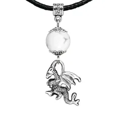 Амулет Дракон (удача, могущество, успех), кахолонг MKA23-25