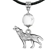 Амулет Волк (защита, сила, победа), кахолонг MKA23-28