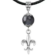 Амулет Лилия (достоинство, власть, успех), лабрадор MKA24-04