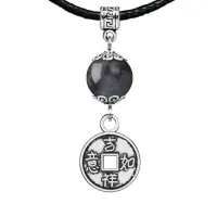 Амулет Монетка (богатство), лабрадор MKA24-13