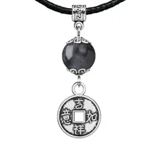 Амулет Монетка (богатство), лабрадор MKA24-13