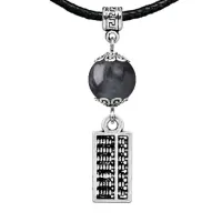 Амулет Счеты (богатство), лабрадор MKA24-21