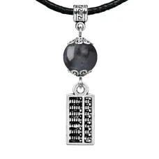 Амулет Счеты (богатство), лабрадор MKA24-21