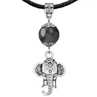 Амулет Слон (мудрость, сила, долголетие), лабрадор MKA24-26