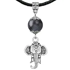 Амулет Слон (мудрость, сила, долголетие), лабрадор MKA24-26