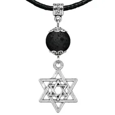 Амулет Звезда Давида (от сглаза и зла), лава MKA25-02