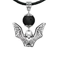 Амулет Летучая мышь (защита, счастье, успех), лава MKA25-12