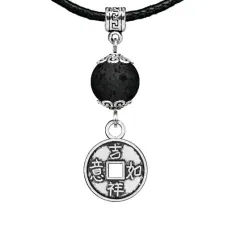 Амулет Монетка (богатство), лава MKA25-13