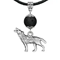 Амулет Волк (защита, сила, победа), лава MKA25-28