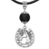 Амулет Подкова (счастье), лава MKA25-31