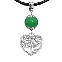 Амулет Дерево любви (любовь, семья), нефрит MKA27-06