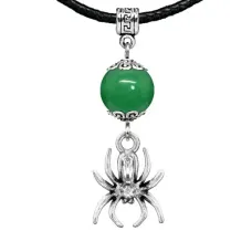 Амулет Паук (защита, трудолюбие, достаток), нефрит MKA27-14