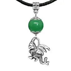Амулет Дракон (удача, могущество, успех), нефрит MKA27-25