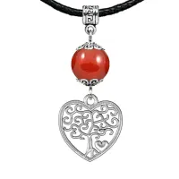 Амулет Дерево любви (любовь, семья), сердолик MKA29-06