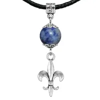 Амулет Лилия (достоинство, власть, успех), содалит MKA30-04