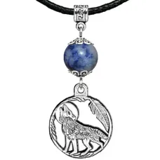 Амулет Волк (защита, сила, победа), содалит MKA30-07