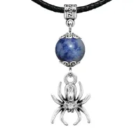 Амулет Паук (защита, трудолюбие, достаток), содалит MKA30-14