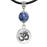 Амулет Ом (защита и духовное развитие), содалит MKA30-18