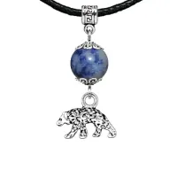 Амулет Медведь (защита, сила, победа), содалит MKA30-19