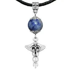 Амулет Кадуцей (здоровье, бизнес, гармония), содалит MKA30-33