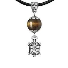 Амулет Черепаха (здоровье и долголетие), тигровый глаз MKA31-16