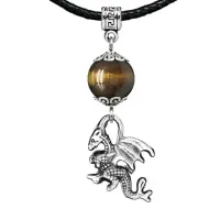 Амулет Дракон (удача, могущество, успех), тигровый глаз MKA31-25