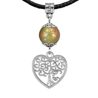 Амулет Дерево любви (любовь, семья), унакит MKA32-06