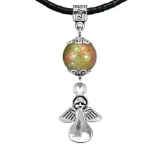 Амулет Ангел-хранитель (защита), унакит MKA32-17