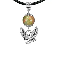 Амулет Орел (защита, сила, победа), унакит MKA32-24