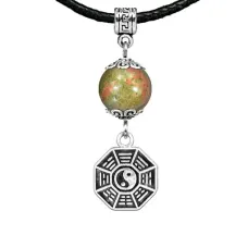 Амулет Багуа (защита от негативной энергии), унакит MKA32-34