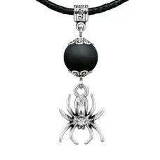 Амулет Паук (защита, трудолюбие, достаток), шунгит (синт.) MKA34-14