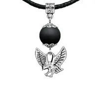 Амулет Орел (защита, сила, победа), шунгит (синт.) MKA34-24