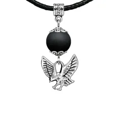 Амулет Орел (защита, сила, победа), шунгит (синт.) MKA34-24