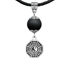 Амулет Багуа (защита от негативной энергии), шунгит (синт.) MKA34-34